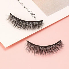 5 Pairs 3D Chemical Fiber Eyelashes Natural Curling Fully Eyelashes