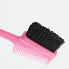 Three Headed Eyebrow Brush Shredded Hair Brush Comb