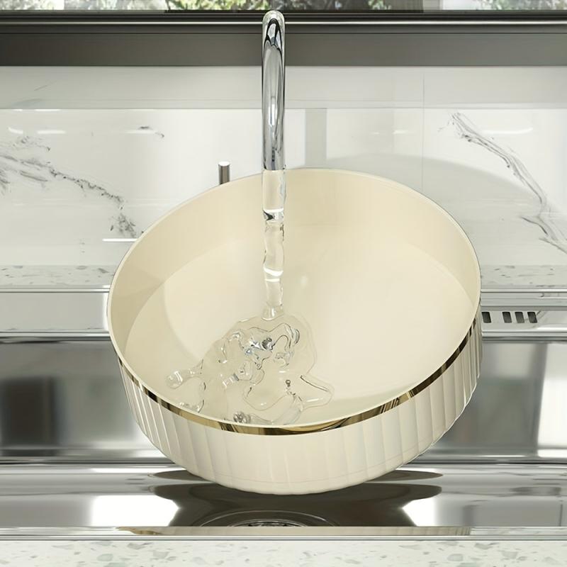 Modern Round Tray 360 Rotating Skincare Storage Rack Lazy Susan Turntable