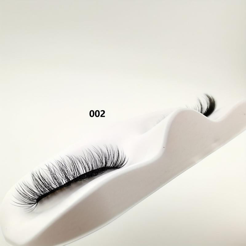3D False Eyelashes Fluffy Faux Mink Lashes Natural Look 1 Pair