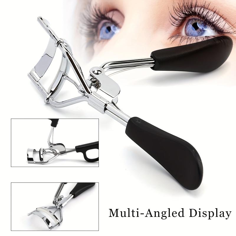 Stainless Steel Lash Curler With 30 Rubber Refill Pads