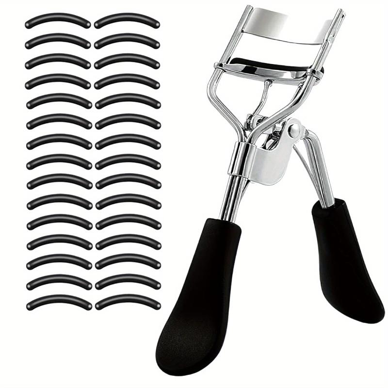Stainless Steel Lash Curler With 30 Rubber Refill Pads