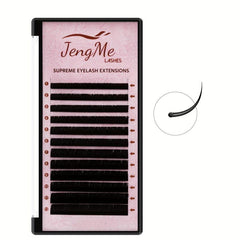 C D Curl 0.03 0.05mm Semi Permanent Eyelash Extensions