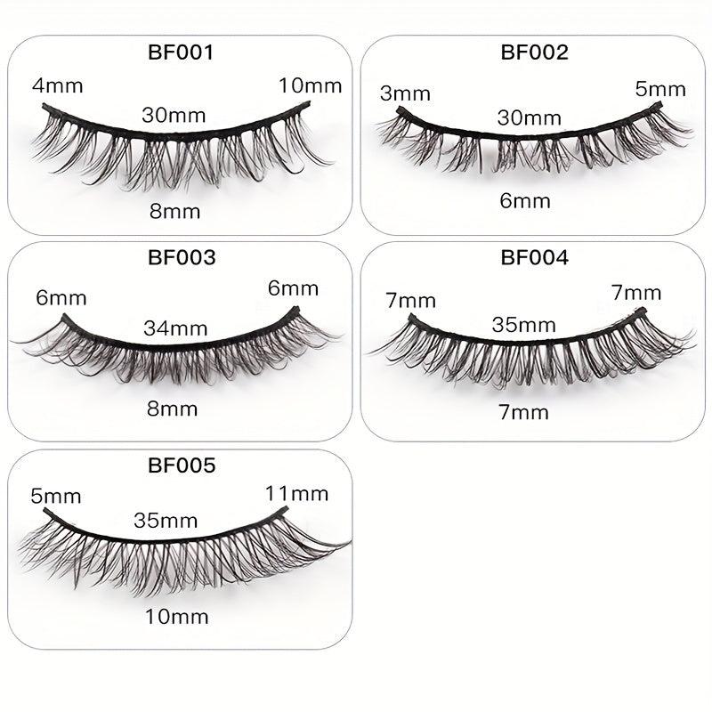 Short False Eyelashes Thick Curling Simulated Natural Grafting Eyelashes