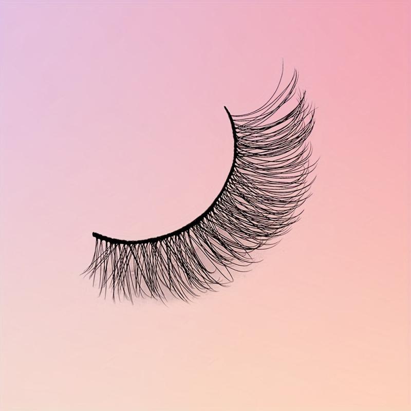 8 Pairs Natural 3D Silk False Eyelashes 13 15mm