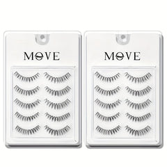 Natural Simulated False Eyelashes for Bridal Makeup