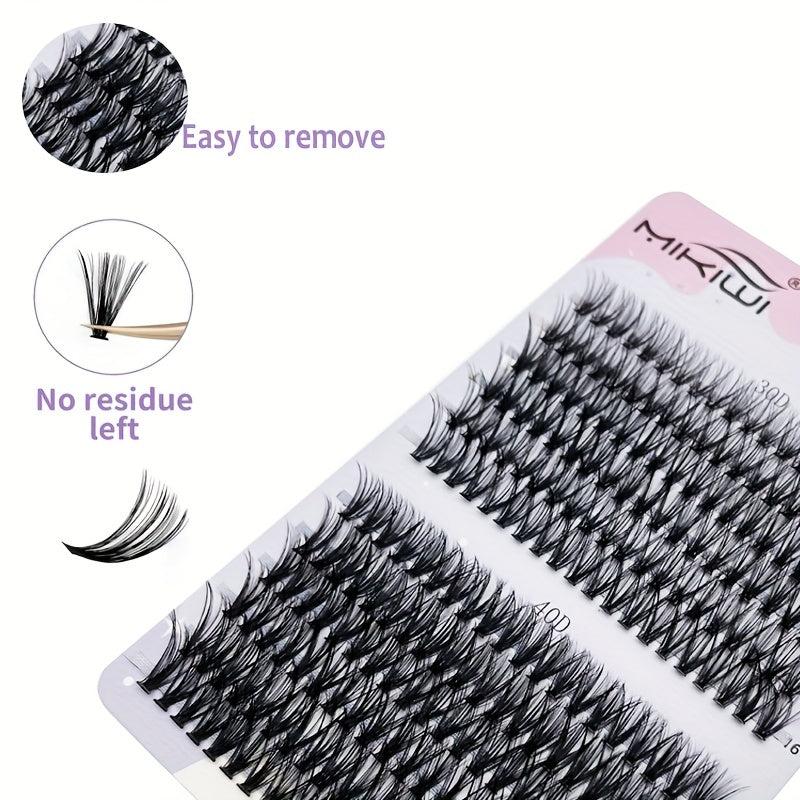 Individual Cluster Lashes 30D 40D Mixed Natural False Eyelash Clusters