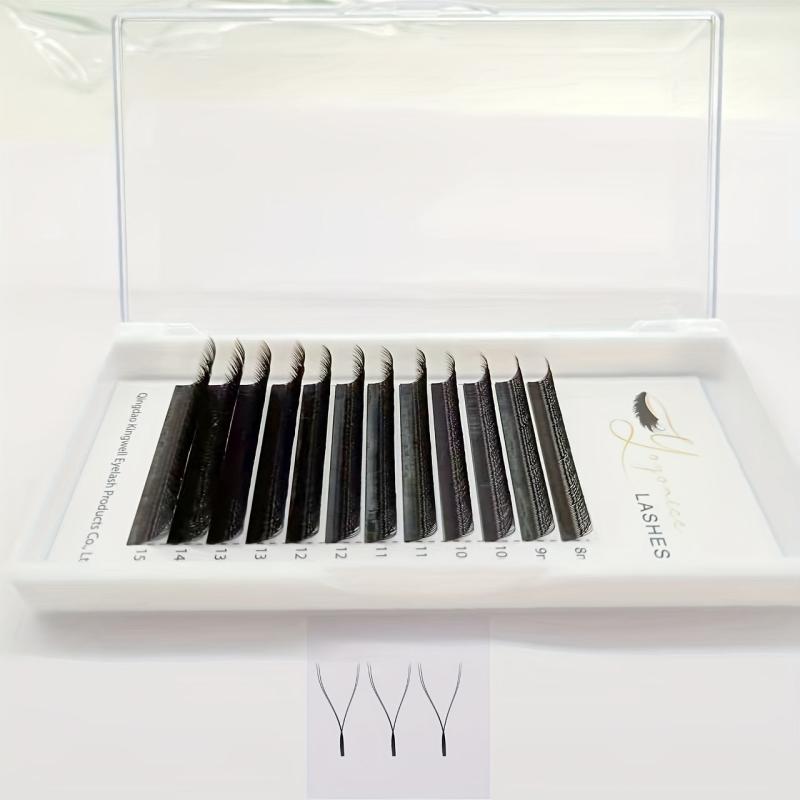 Soft YY Shape Lashes Individual Cluster False Eyelashes