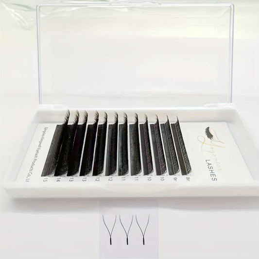 Soft YY Shape Lashes Individual Cluster False Eyelashes