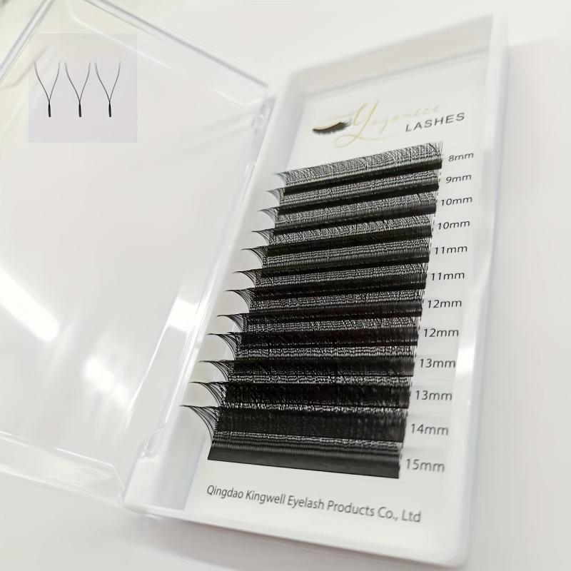 Soft YY Shape Lashes Individual Cluster False Eyelashes