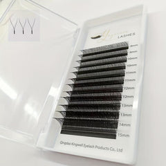 Soft YY Shape Lashes Individual Cluster False Eyelashes