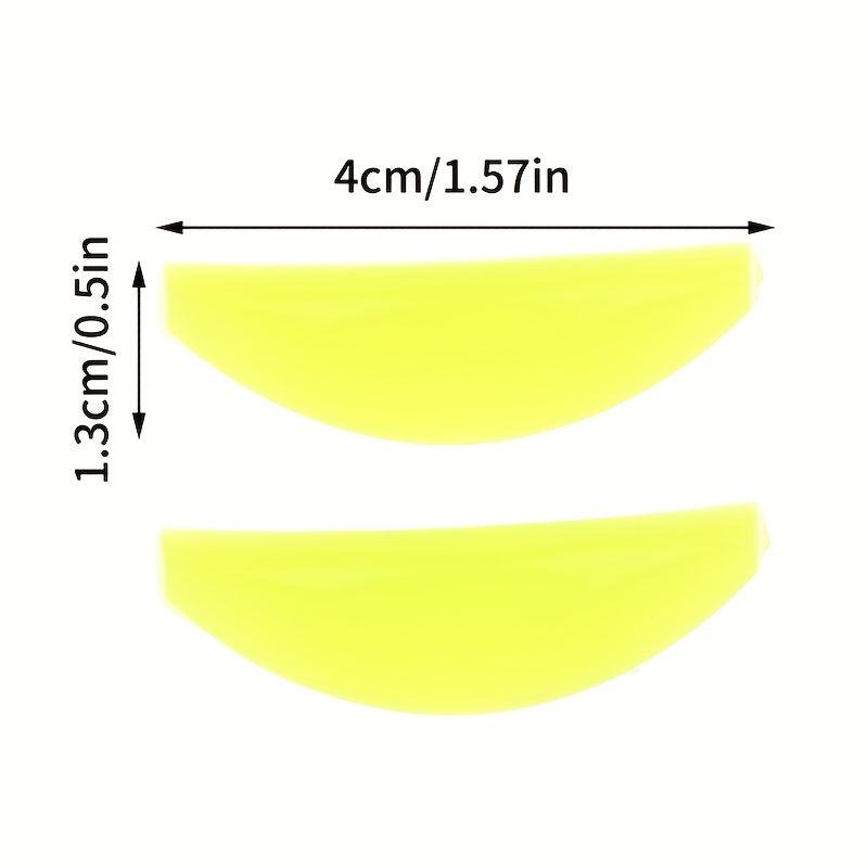 Rainbow Silicone Pads for Eyelash Perm Kit - Soft Lash Lift Rods for Eye Shapes
