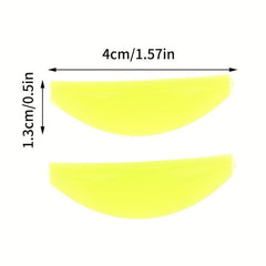 Rainbow Silicone Pads for Eyelash Perm Kit - Soft Lash Lift Rods for Eye Shapes