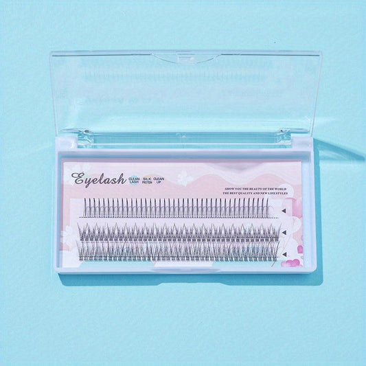 120Pcs Manga Lashes & Fishtail Style False Eyelashes