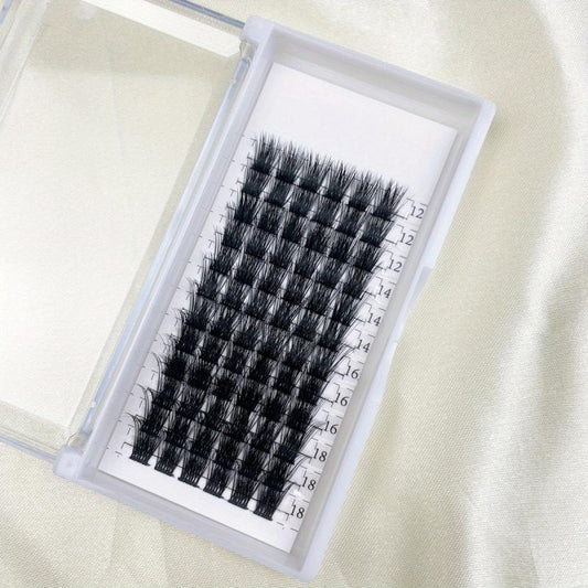 72 Lash Clusters DIY Eyelash Extensions D Curl Volume Individual Lashes 100 Wisp