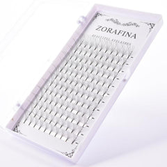 5D Cluster Lashes Short Root Curling Eyelashes Extension