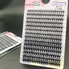 280Pcs 30D 9-16mm D Curl Cluster Lashes Individual Extension