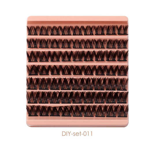 Natural Look Lash Clusters DIY C Curl Eyelash Extension Kit