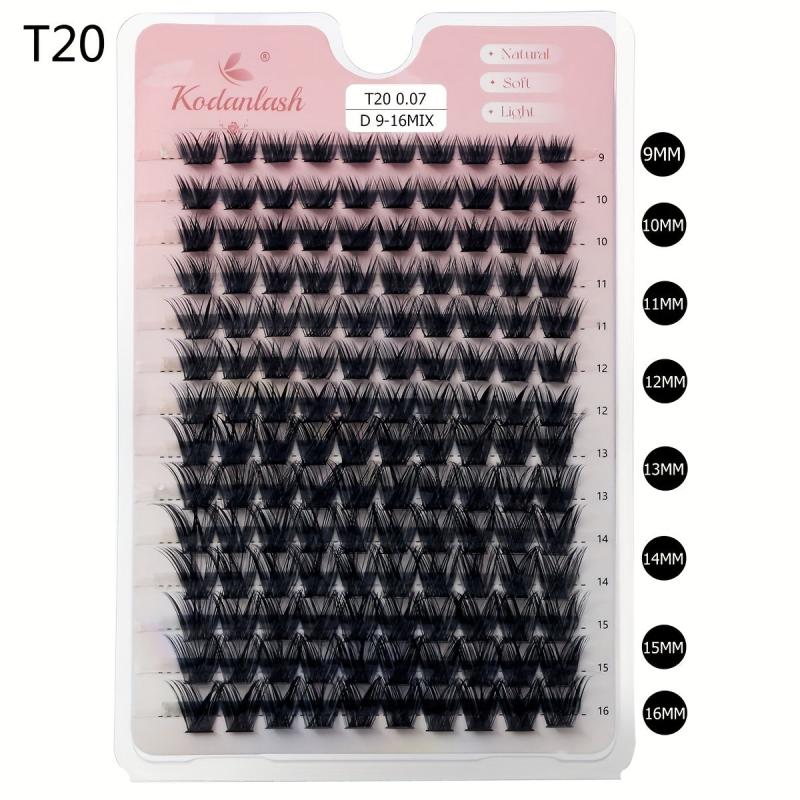 DIY Eyelash Extensions 168 Pcs 9-16 Mm D Curling Volume Lashes