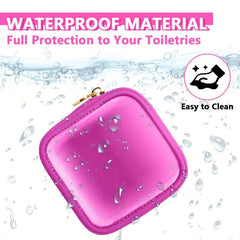 Compact Travel Makeup Organizer Bag for Women