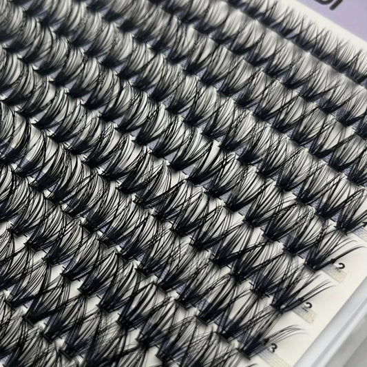 DIY Clusters Lashes Individual Extension Kit 30D 40D D Curling 9 16mm Mix Length
