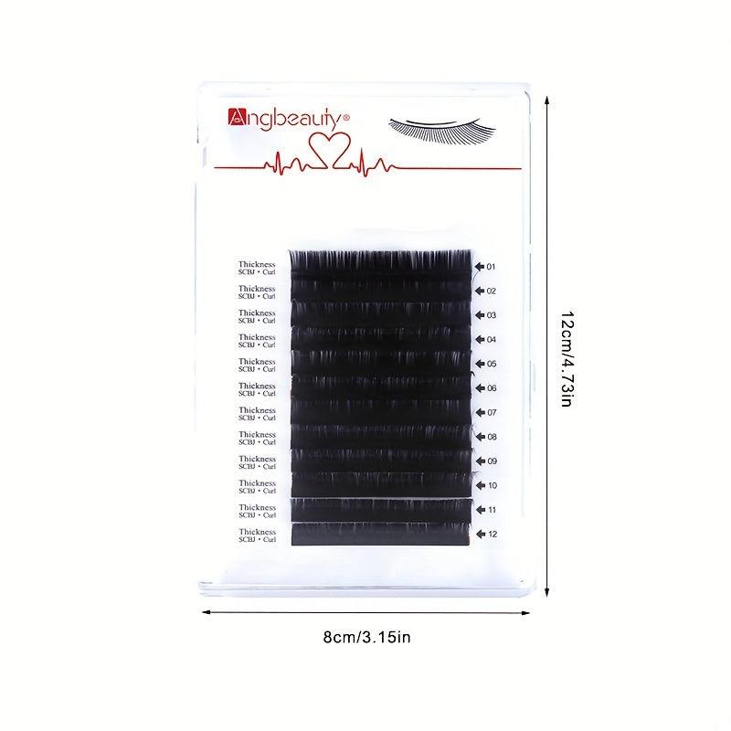 Single Eyelash Extensions 8 16mm Style Faux Lashes Set