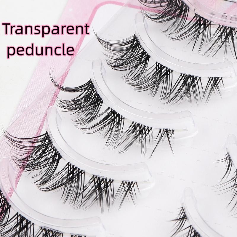 Fox Eye Eyelashes 5 Pairs False Eyelashes Simulated Thai Makeup