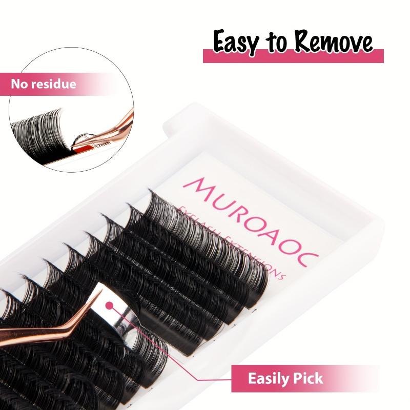 Soft Mink C Curling Lashes 8 15 20 Mm Cluster Lashes Extension