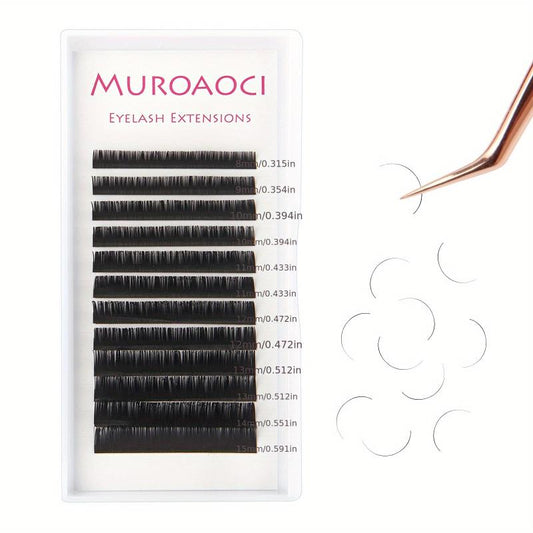 Soft Mink C Curling Lashes 8 15 20 Mm Cluster Lashes Extension