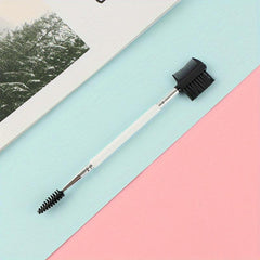 1pc Eyelash Curl Double Head Eyelash Comb Eyebrow Brush