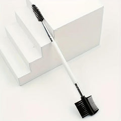 1pc Eyelash Curl Double Head Eyelash Comb Eyebrow Brush