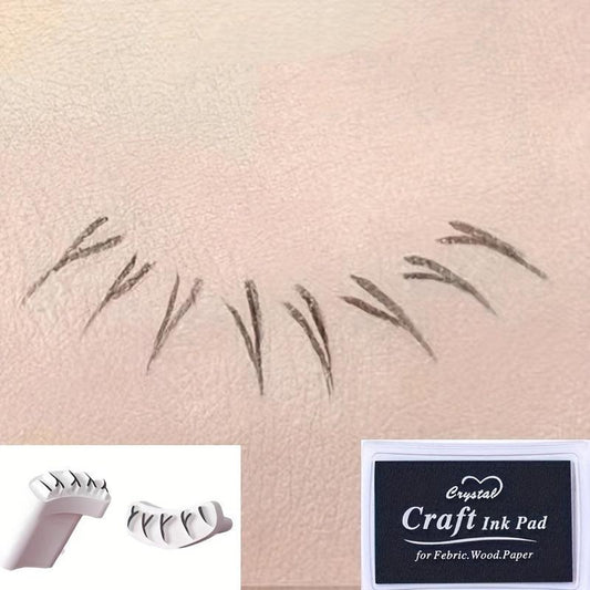 Lower Lashes Eyelash Stamp False Eyelash Applicator Tool Easy To Use