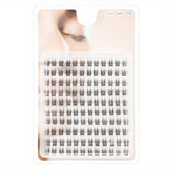 Individual False Eyelashes 4 Types Manga Lashes Extension Kit Natural Look DIY