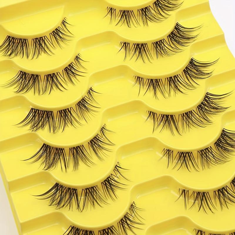 Fox Eye False Eyelashes Lightweight Charming Smokey Eye Makeup
