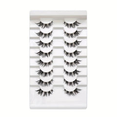 Fox Eye False Eyelashes Lightweight Charming Smokey Eye Makeup