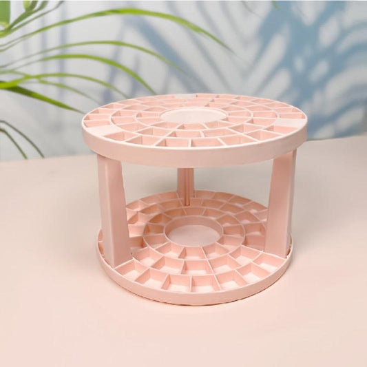 Detachable Makeup Brush Storage Rack Round Cosmetic Brush Organizer