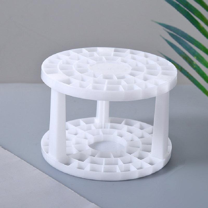 Detachable Makeup Brush Storage Rack Round Cosmetic Brush Organizer