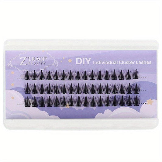 3 Rows Cluster Lashes Flower Fairy False Eyelashes Thick Chemical Fiber