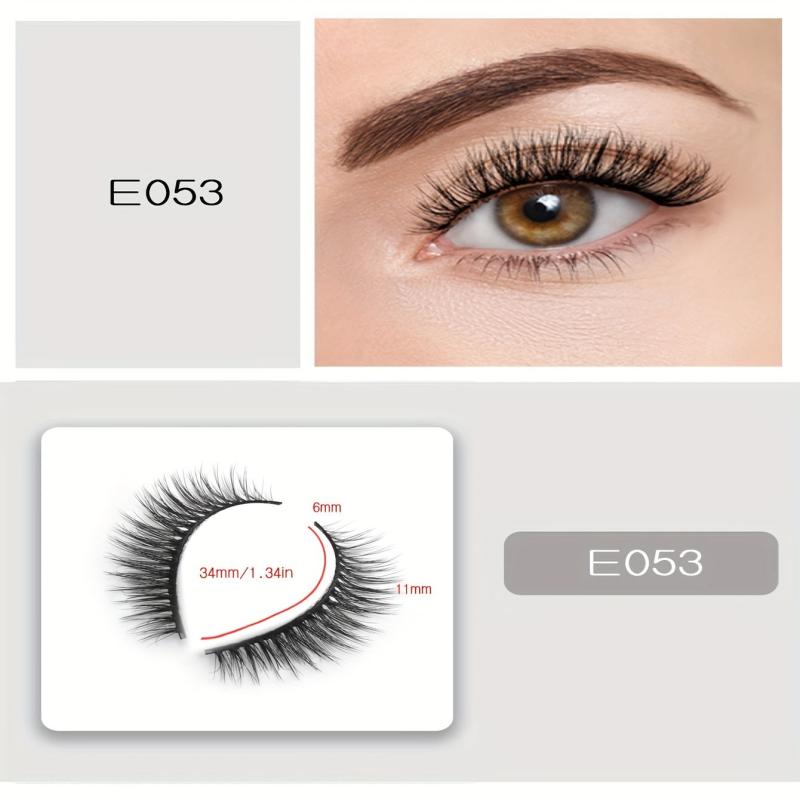 3D Wispy Faux Mink False Eyelashes 3 Pairs