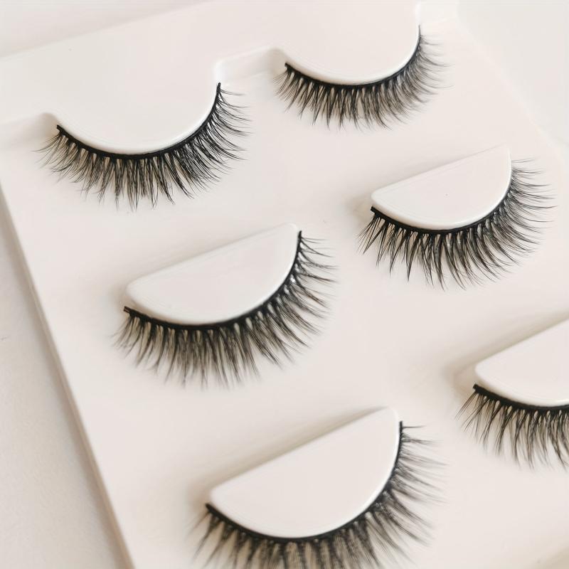 3D Wispy Faux Mink False Eyelashes 3 Pairs