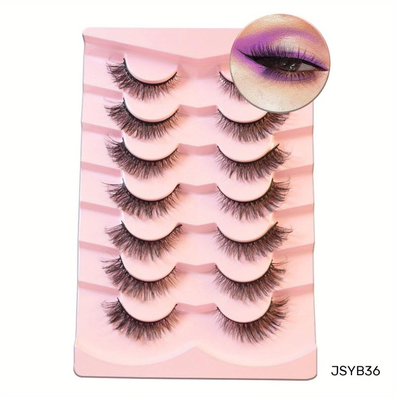 Fluffy Natural Eye Lashes 3D Strip Lashes