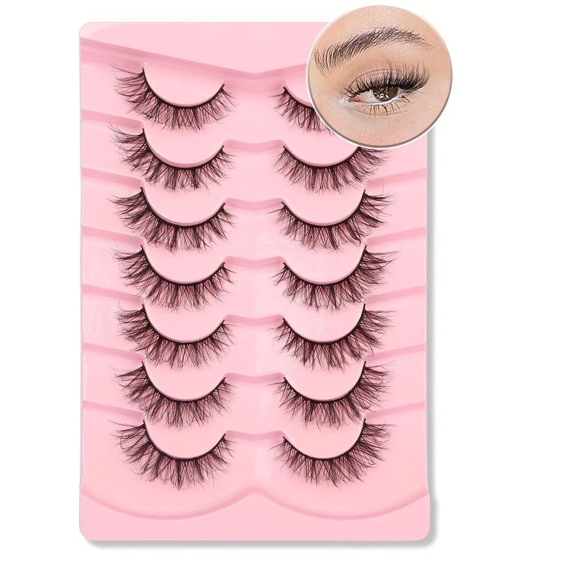Fluffy Natural Eye Lashes 3D Strip Lashes