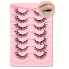 Fluffy Natural Eye Lashes 3D Strip Lashes