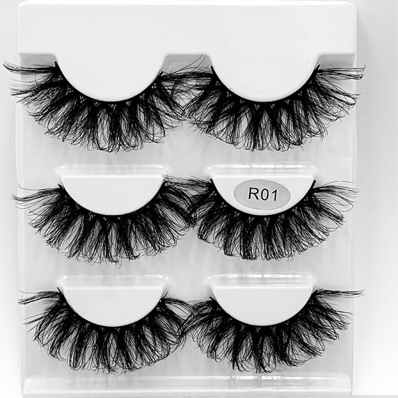 3D Crisscross Curling Long False Eyelashes Extension