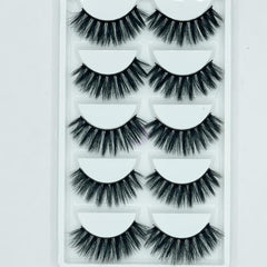 Natural Thick Curling False Eyelashes Multilayers Thick Lashes