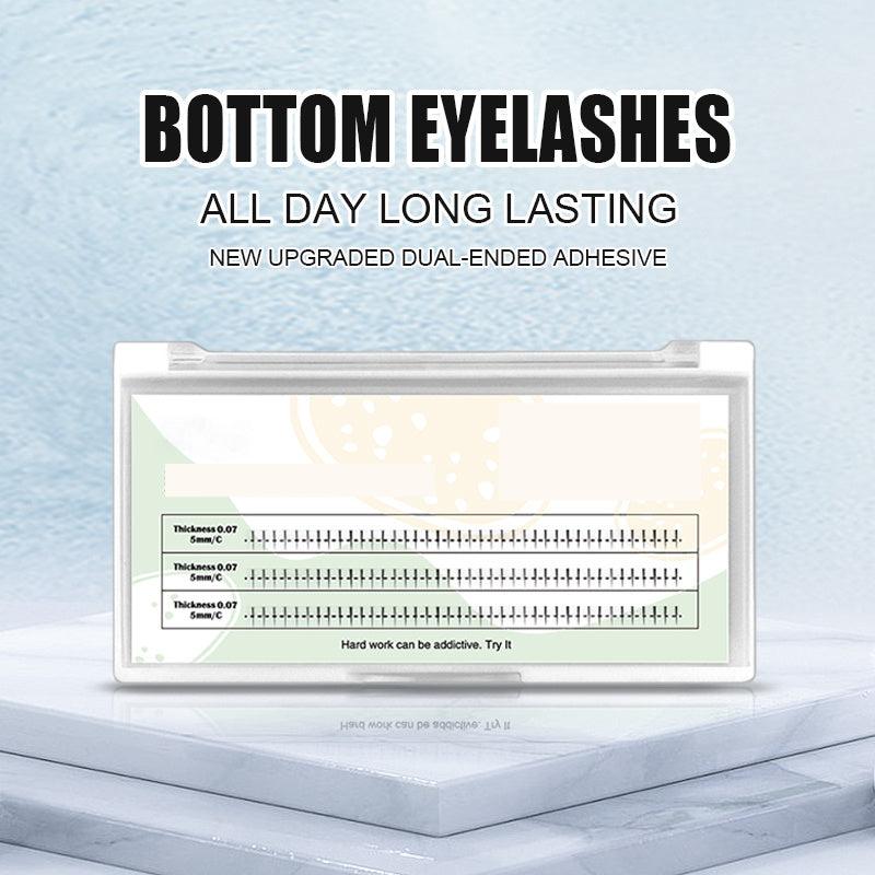5 Boxes Lower False Eyelashes 5mm Lightweight Soft DIY Eyelash Extension