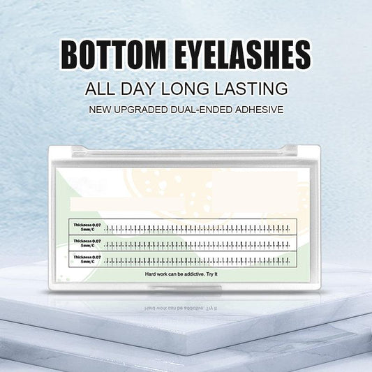 5 Boxes Lower False Eyelashes 5mm Lightweight Soft DIY Eyelash Extension