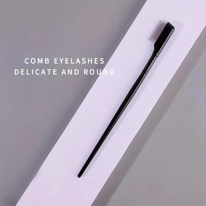 Metal Eyelash Brush Grooming Separator for Flawless Mascara Application