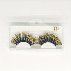 Glitter Sequin False Eyelashes Fluffy Volume Lashes Stage Makeup
