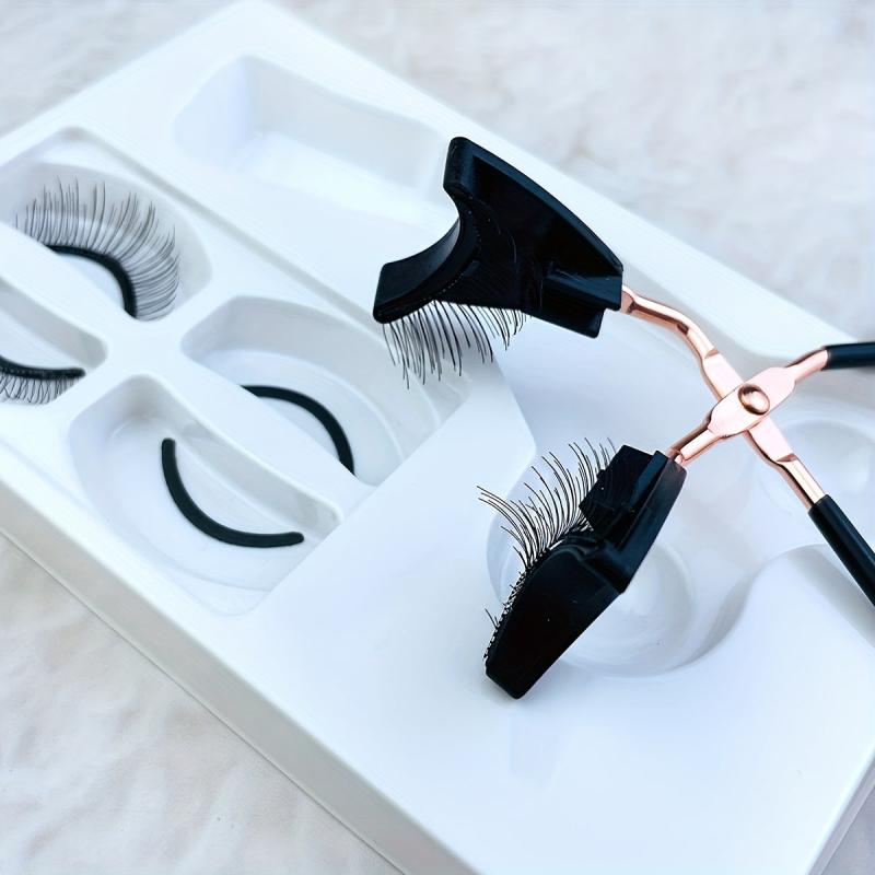 Magnetic Eyelashes Applicator Kit Glue Self Adhesive Clip Set